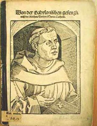 Portrait of Martin Luther, 1520.