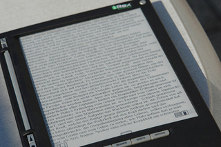 Text on a screen reader.