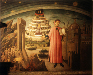 Dominico di Michelino, Dante and the Three Kingdoms.
