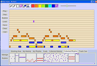 MusicPainter screenshot.